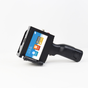 Pistola stampante a getto d'inchiostro portatile Multi-lingue con asciugatura rapida Non crittografata inchiostro per testo QR codice numero di lotto data