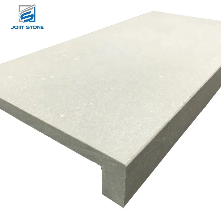 Commercio all'ingrosso di Pietra Naturale Fiammato Bianco Quarzite Pool Coping