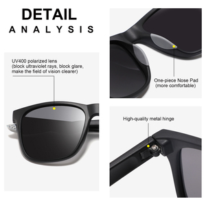 Conchen beliebte uv400 Sport Sonnenbrille benutzer definierte Logo gedruckt Herren polarisierte Sonnenbrille im Freien - Product Image 4