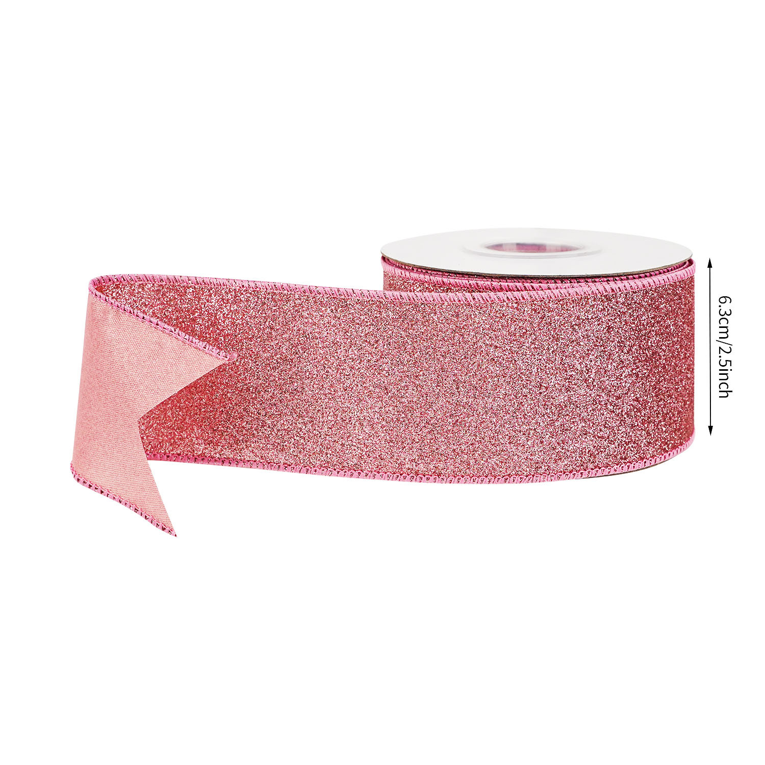 Pink Gliter-6.3cm