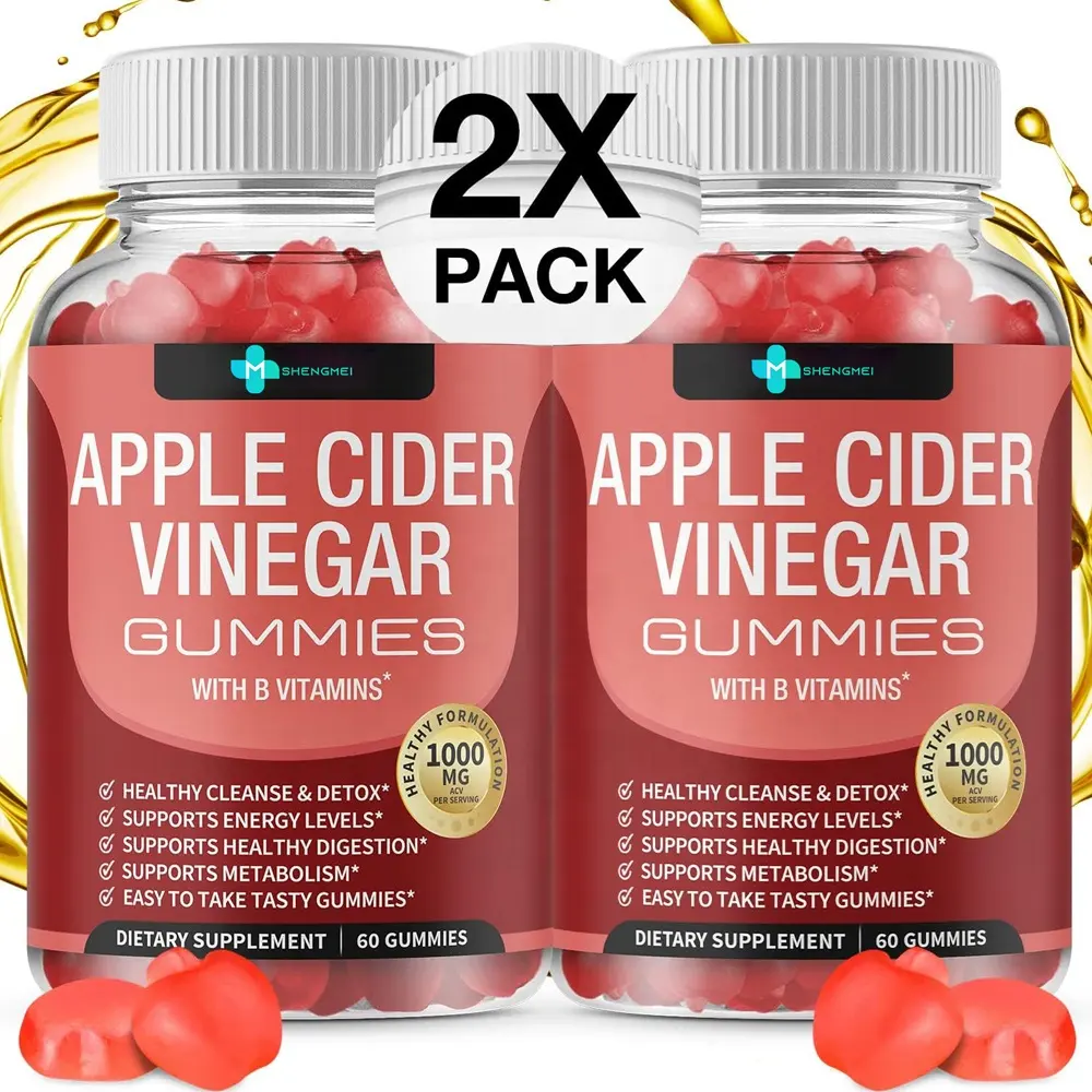 Best Customized Supplement apple cider vinegar gummies healthy detox gummies supplement vitamin b complex