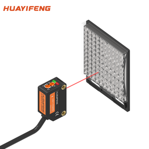 Interruptor de reflexión difusa infrarroja de detección de distancia de detección de 100mm de largo Indicador LED dual Sensor fotoeléctrico cuadrado IP64 - Product Image 6
