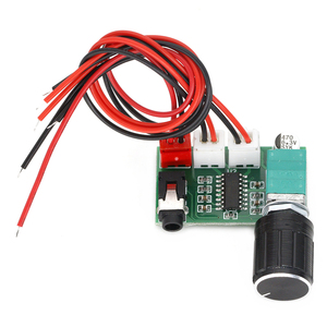 Placa amplificadora digital PAM8403 con perilla de volumen, entrada auxiliar, USB, 5V, fuente de alimentación, salida dual de 3 W, 1 unidad - Product Image 1