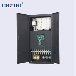 CHZIRI 500kW 560kW Conversor de Frequência Variável 380V Controle de Velocidade do Motor Entrada Monofásica VFD com Tripla Saída Display LED