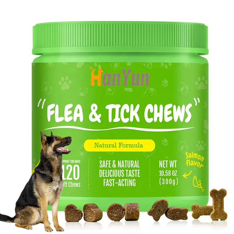 Flea and Tick Prevention Soft Chews Pills for Dogs and Cats -Revolution Oral Flea Treatment for Pets - Pest Control