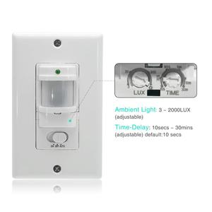 Prezzo di fabbrica rilevatore di movimento umano sensore di movimento pir interruttore sensori di movimento a luce LED montati a parete - Product Image 5