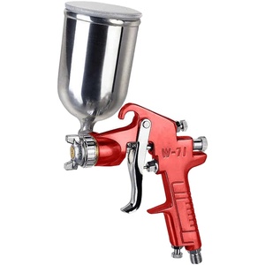 <strong>Guangze</strong> Gravity Feed Spray Gun W-71 with Aluminum Swivel Cup.13.5 oz (Free Spray Gun Keychain) - Product Image 1