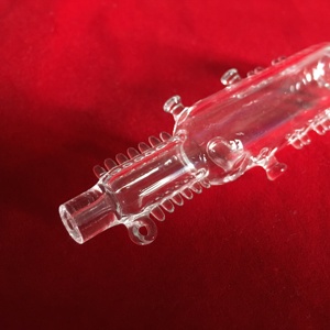 Tubo di vetro di quarzo trasparente personalizzato per test dell'acqua - Product Image 5