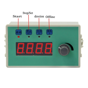 Display Speed RPM Stepper servomotore Driver Controller scheda inversione di velocità regolabile lunghezza fissa continuo andata e ritorno - Product Image 4