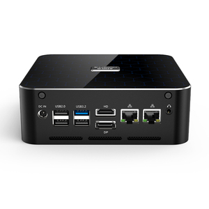 Barebone Mini PC AMD R7 7840HS R5 8645HS R7 8845HS CPU 2 DDR5 2 SSD WIFI6 Windows 11ゲーム用デスクトップコンピュータミニサーバーPC - Product Image 4