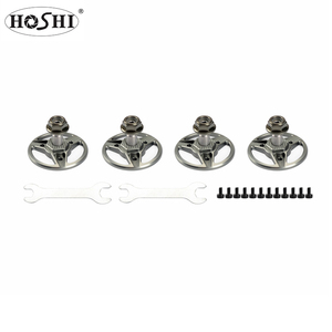 HOSHI 4 adet Skystars DJI FPV Drone için pervane montaj adaptörü destek M5 montaj deliği ile 5-inch 5042 pervane Prop gri - Product Image 1