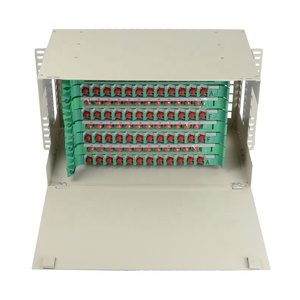 19英寸全FC 96芯ST SC光纤配线架单元ODF FDF案例6 U柜F贴片光纤贴片 - Product Image 1