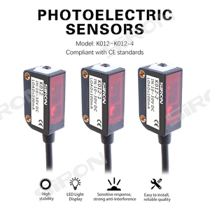 SIRON K012/K012-1/K012-2/K012-3/K012-3/K012-4 IP65 להגן על מעמד NPN PNP פלט אינפרא אדום זיהוי LED הפוטואלקטרי חיישן