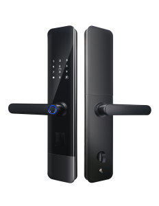 Dijital akıllı su geçirmez akıllı kilit parmak izi şifre kartı anahtarsız giriş için alüminyum ahşap çelik WiFi bağlantısı - Product Image 1