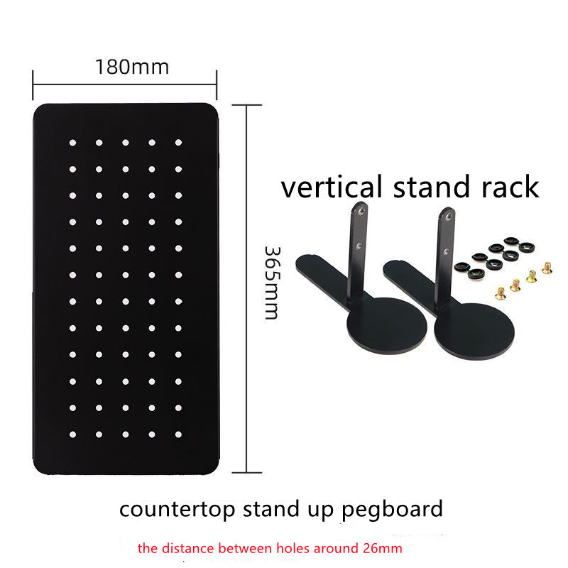 365*180mm panneau perforé + vertical stand rack
