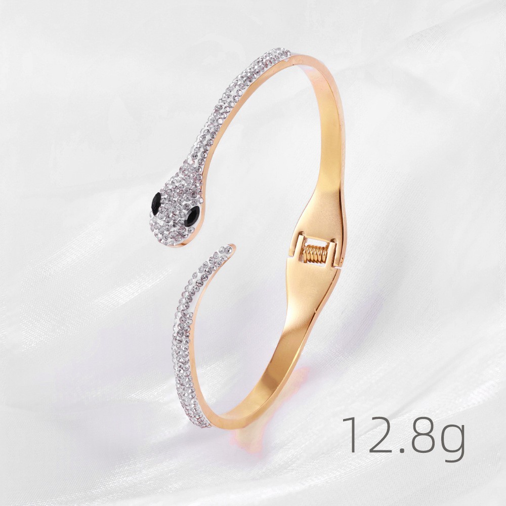 Pegamento para strass, diseño serpiente d2117 - ojo negro