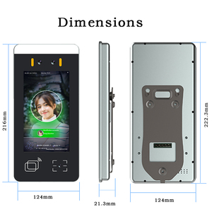 Sistema di sicurezza di presenza di tempo biometrico tutto in uno con controllo di accesso di riconoscimento del volto OEM ODM supporto personalizzato rete TCP - Product Image 2