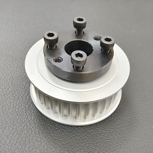 OEM có sẵn Anodized côn khóa <span class=keywords><strong>bushing</strong></span> ròng rọc 6061-T6-htd3m/5M/14M, 10-80T - Product Image 1