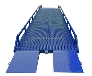 Tamaño de la plataforma 10500*1900 MM Almacén hidráulico Contenedor móvil Muelle de carga Rampa Plataformas de elevación Carga Patio Rampa Nivelador de muelle - Product Image 4
