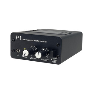 P1 Personal in Ear Monitor System Amplificador de auriculares con entrada XLR y TRS Salida de 3,5mm con interruptor MONO ESTÉREO - Product Image 1