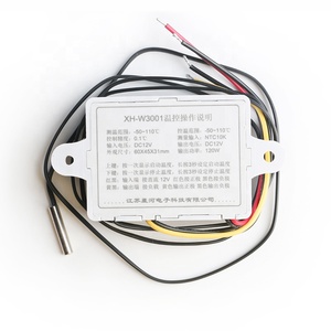 10A AC 12V 24V 220VAC controlador de temperatura LED Digital para incubadora interruptor de calefacción de refrigeración termostato Sensor NTC - Product Image 5