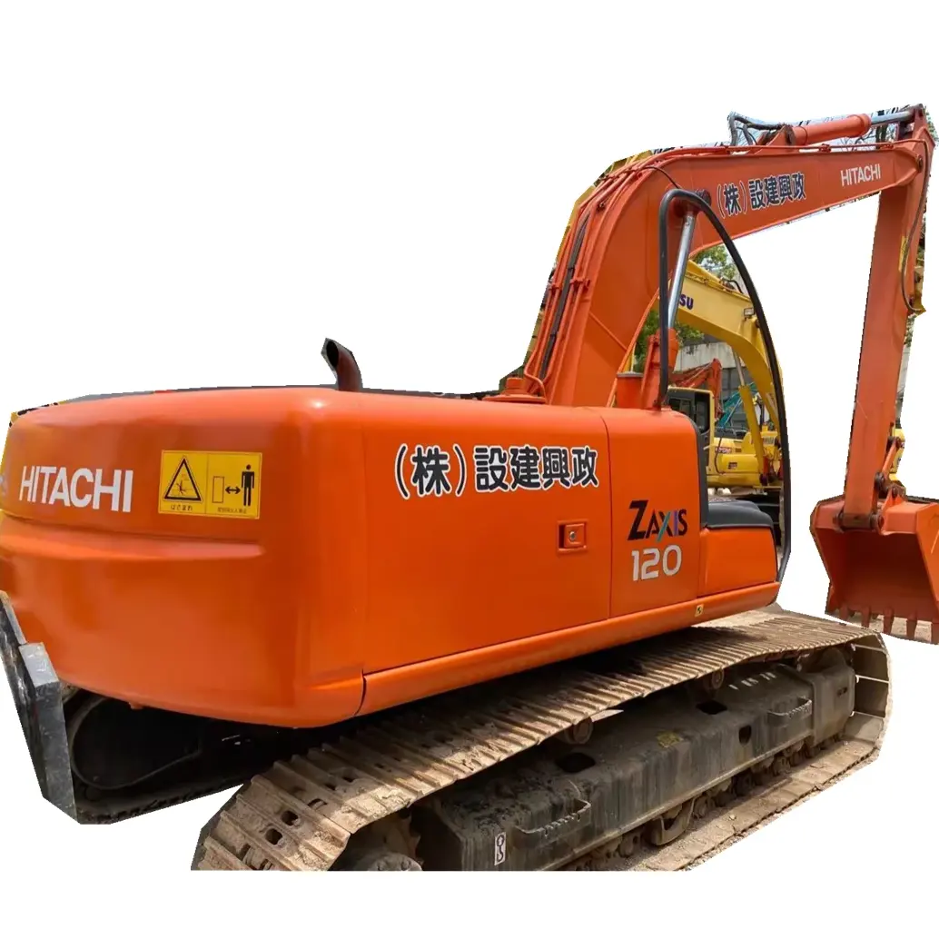 Excavadora de orugas Hitachi ZX120 usada, excavadora Hitachi EX120 ZX120, gran oferta, máquina de construcción en stock