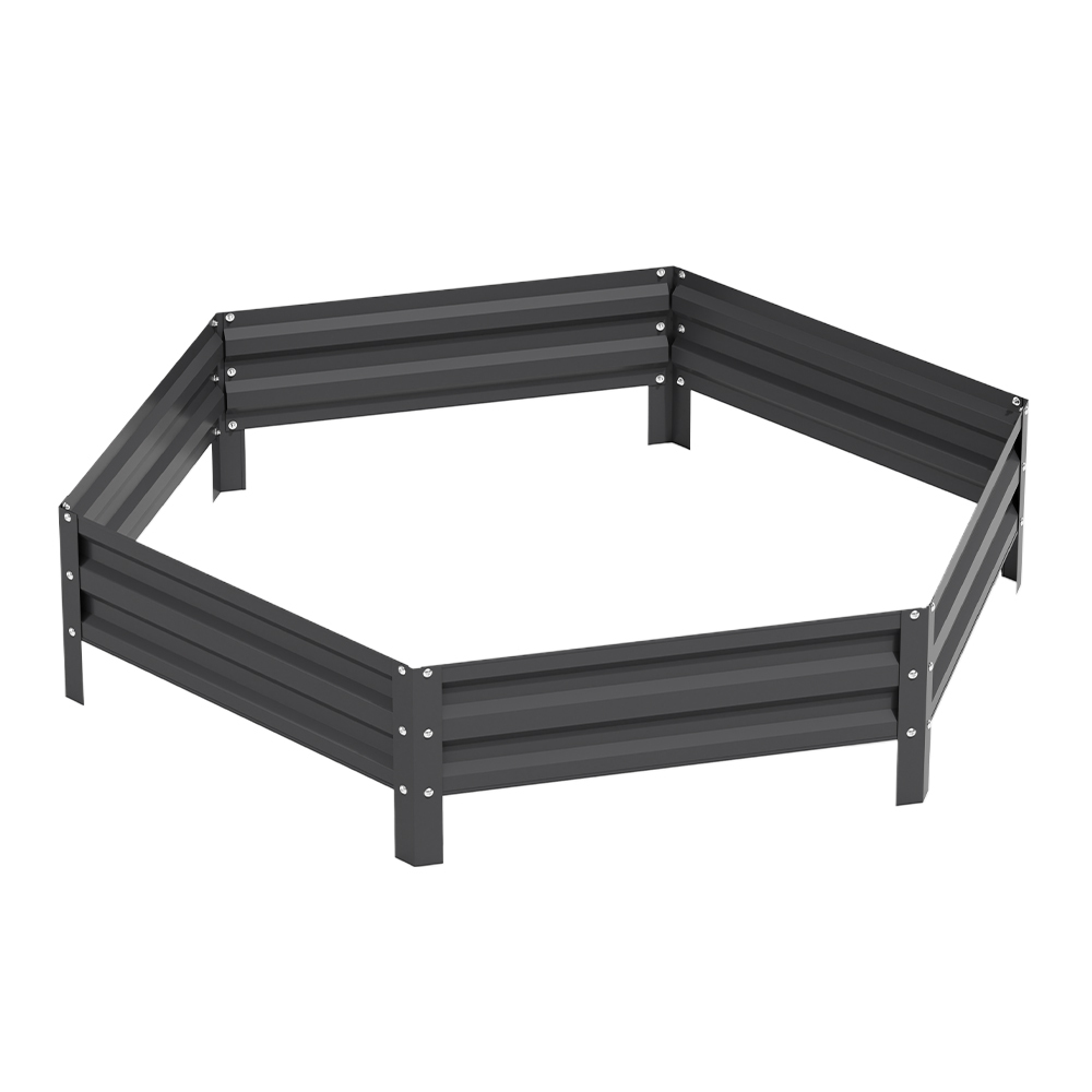 Deep Gray+Raised-Garden-Bed