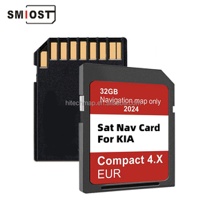 Smiost ניווט sd navig מפות מכונית sd navig עבור kia קומפקטי 4.x 32gb אירופה sorento