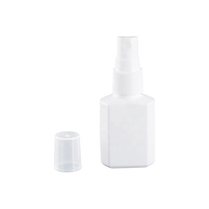 High Quality <strong>HDPE</strong> 30ml Square Plastic Spray Bottle <strong>18</strong> Calibre Sub-Bottling Personal Care Customization - Product Image 1