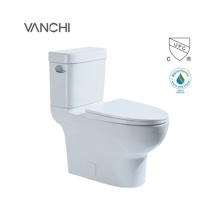 Inodoro Modern upc bathroom ceramic wc toilets s-trap water closet siphonic two piece toilet bowl sanitary ware