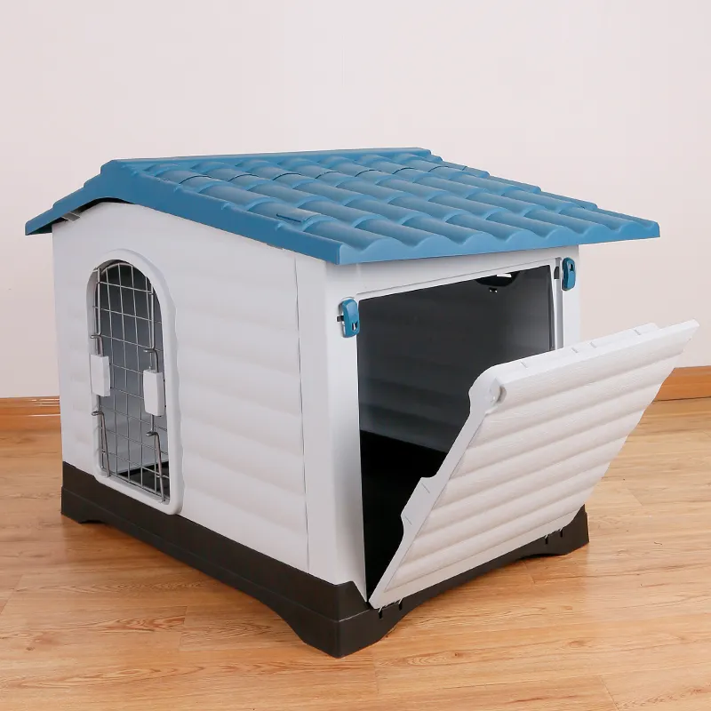 Casa de perro de plástico impermeable, para exteriores, venta de fábrica