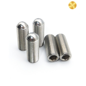 不锈钢头内六角紧定平头螺钉分类平头螺钉无头圆头调节紧定螺钉 - Product Image 2