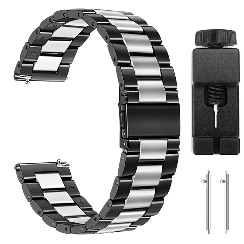 black with silve