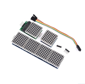 Max7219 Dot-Matrix-Modul Steuer modul Digitales Röhren anzeige modul mit einem Chip 4 Dot-Matrix Integrated Led Negative - Product Image 1