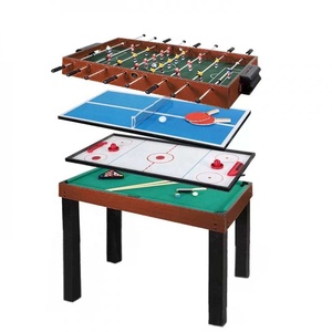 Wholesale 4 in One <strong>Multi</strong> <strong>Game</strong> <strong>Multi</strong> <strong>Functional</strong> Pool Billiard <strong>Table</strong> <strong>with</strong> Hockey Ping Pong Foosball - Product Image 1