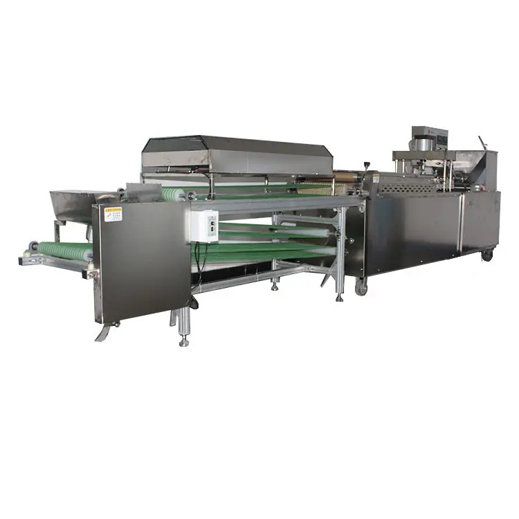 Heat automatic Arabic Pita Bread lavash taco tortilla bread flat bread maker making machine pressing forming system