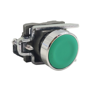 Durevole interruttore a pulsante da 22mm unità di controllo momentanea serie XB4BA pannelli di automazione industriale in metallo XB4BA21 XB4BA31 XB4BA51 - Product Image 2