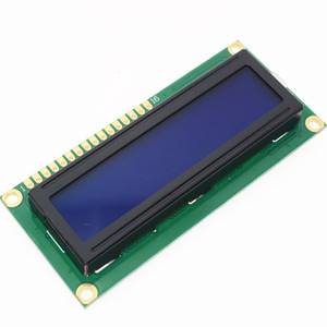 Modulo 1602 LCD1602 schermo blu verde 16x2 caratteri Display LCD modulo HD44780 Controller blu luce nera - Product Image 6