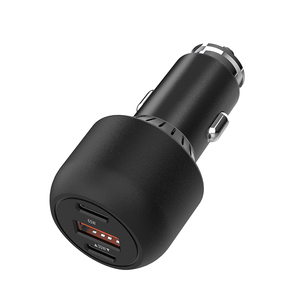 OEM ODM yeni 95W 1USB tip c dizüstü cep cep telefonu hızlı şarj çift tip C 1 Usb 3Port Led hızlı şarj adaptörü araba şarjı - Product Image 3