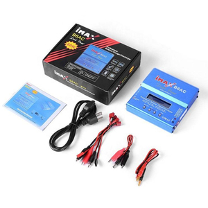 Paiimax <span class=keywords><strong>IMAX</strong></span> B6AC 80W dijital LCD ekran RC oyuncak Lipo pil şarj dengeleyici çift güç Lipo Nimh Nicd şarj