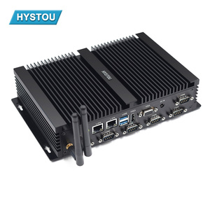 HYSTOU-miniservidor de Pc sin ventilador, ordenador Industrial integrado, doble Lan J4125, venta al por mayor de fábrica - Product Image 2