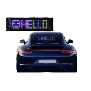 App di controllo programmabile a Led cartello per auto con messaggio a scorrimento USB pannello a matrice di luce con Display digitale pubblicitario personalizzato - Product Image 1
