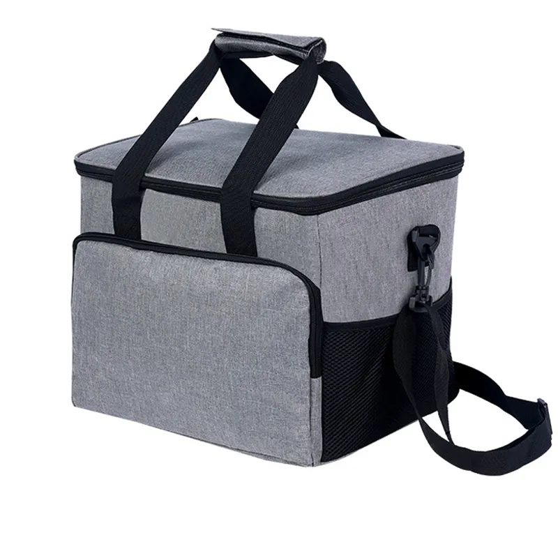 Taşınabilir piknik yalıtım çantası özel Logo soğutucu öğle termo çanta kılıfı gıda saklama torbaları