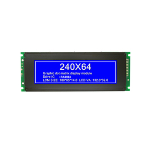 240x64 LCD-Modul STN/FSTN 24064 Grafik-LCD-Bildschirm Guter Preis Hochwertiges LCD-Anzeige modul Punktmatrix-Monochrom-Display - Product Image 6