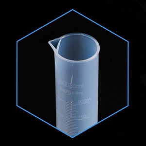HAIJU LAB многофункциональный прозрачный пластиковый шестиугольный цилиндр 10 мл-1000 мл для лабораторий 10 мл 25 мл 50 мл 100 мл - Product Image 2