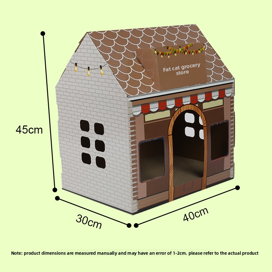 Fat Cat Grocery Cat House
