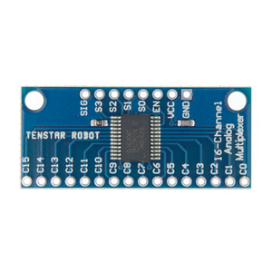 CD74HC4067 Módulo multiplexor analógico de 16 canales CMOS de alta velocidad para analógico digital - Product Image 2