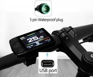 Pantalla LCD de alta calidad con función de cargador USB, pantalla LCD con función potente para todos los controladores KT - Product Image 3