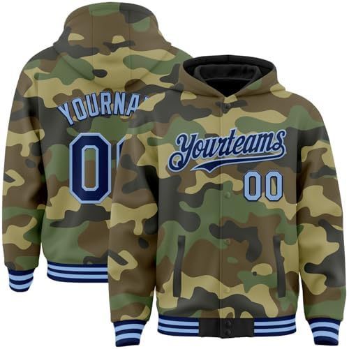 Camo Navy Light Blue