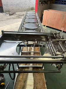 Manuelle automatische flache arabische Brotback maschine Gebackene flache Pfannkuchen maschine Hand Push Dosa Back maschine - Product Image 3
